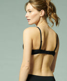 Soutien-gorge push-up triangle décolleté plongeant Simone Pérèle Wish noir 12B347-015