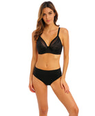 Soutien-gorge rehausse poitrine avec armatures grande taille Wacoal Elevated Allure rose dust WA855336-BLK