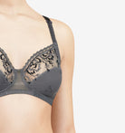 Soutien-gorge sans armatures Chantelle Every curve gris ardoise C16B20-047