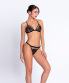Soutien-gorge sans armatures Lise Charmel Adorable en Sexy noir ACH6585-NO