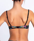 Soutien-gorge sans armatures Lise Charmel Fleurs Étoiles éclat étoile (noir et multicolore) ACH6596-EE