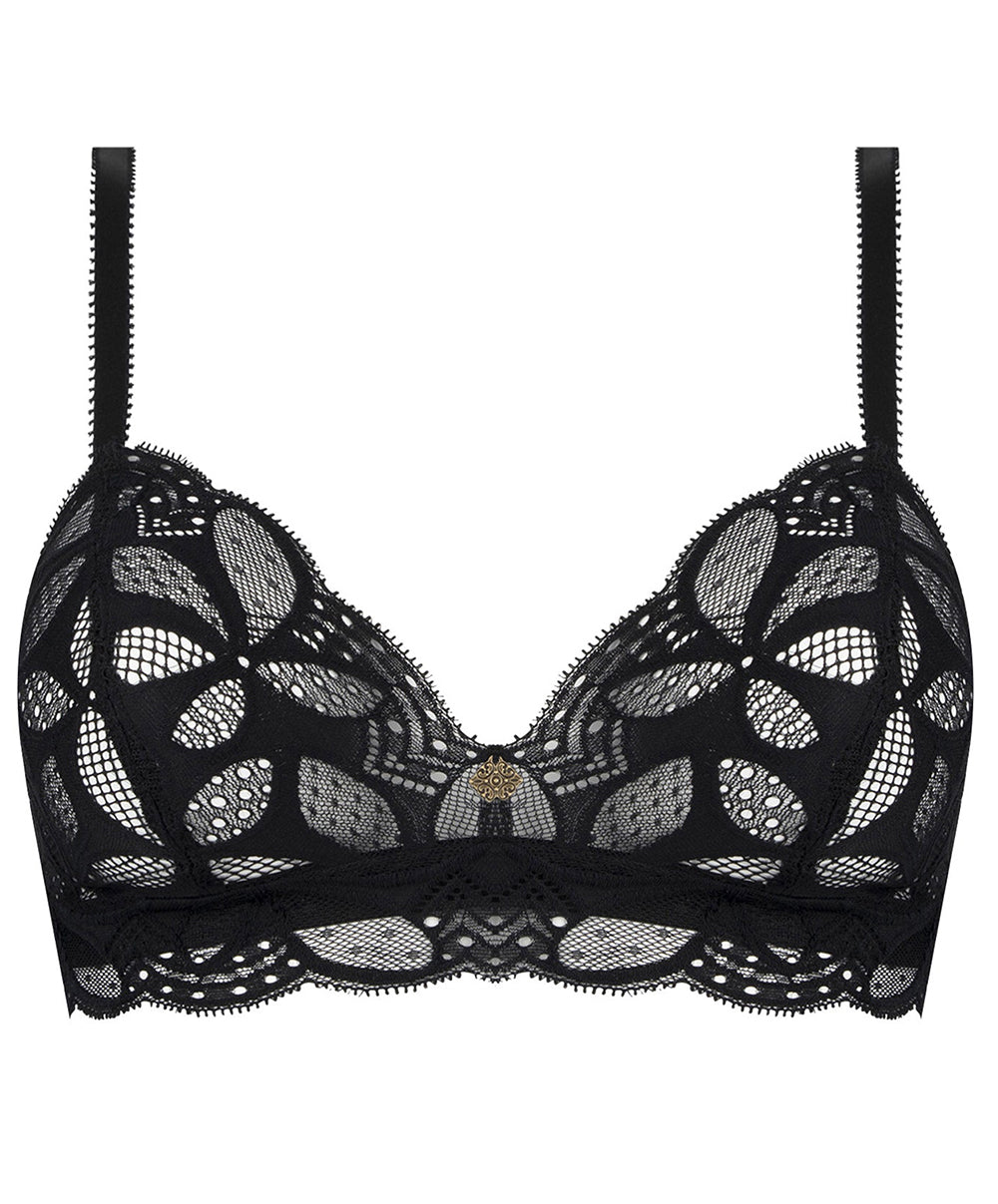 Soutien-gorge sans armatures brassière Antigel de Lise Charmel Stricto Sensuelle noir ECH6617-NO 100