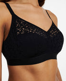 Soutien-gorge sans armatures brassière Chantelle Norah noir C13F80-011