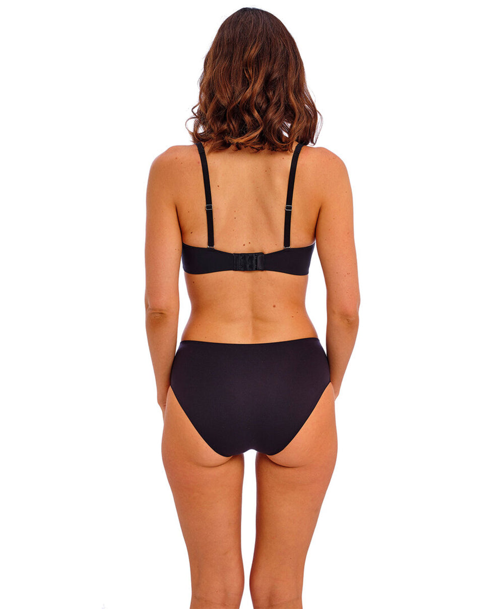 Soutien-gorge sans armatures contour Wacoal Inès Secret noir WE601008-BLK