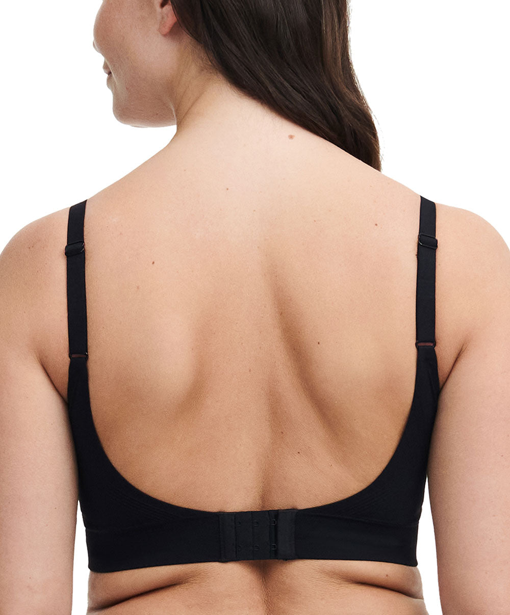 Soutien-gorge sans armatures coques invisible Chantelle Smooth Comfort noir C10U10-011