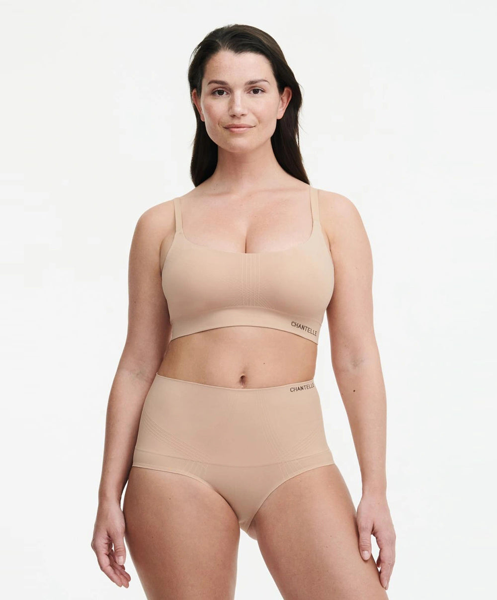 Soutien-gorge sans armatures coques invisible Chantelle Smooth Comfort clay nude C10U10-00Q