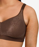 Soutien-gorge sans armatures grande taille Chantelle C Magnifique noyer C18920-0ST