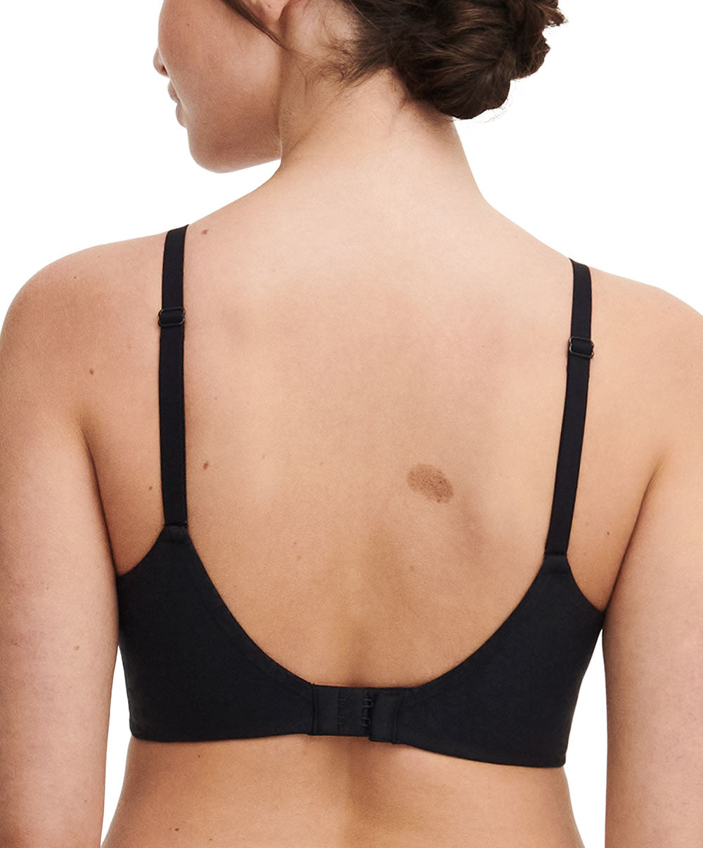Soutien-gorge sans armatures invisible Chantelle Comfort Chic noir C18J80-011