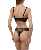 Soutien-gorge sans armatures triangle Lise Charmel Sublime en Dentelle noir ACH6513-NO