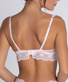 Soutien-gorge sans armatures triangle Lise Charmel Sublime en Dentelle rose poudre ACH6513-OS