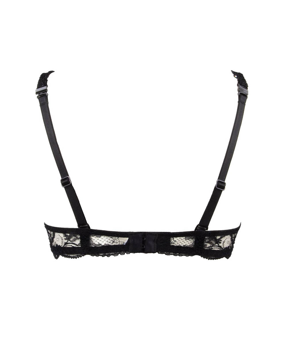 Soutien-gorge sexy triangle armatures Lise Charmel Soir de Venise noir ACA7403-ND