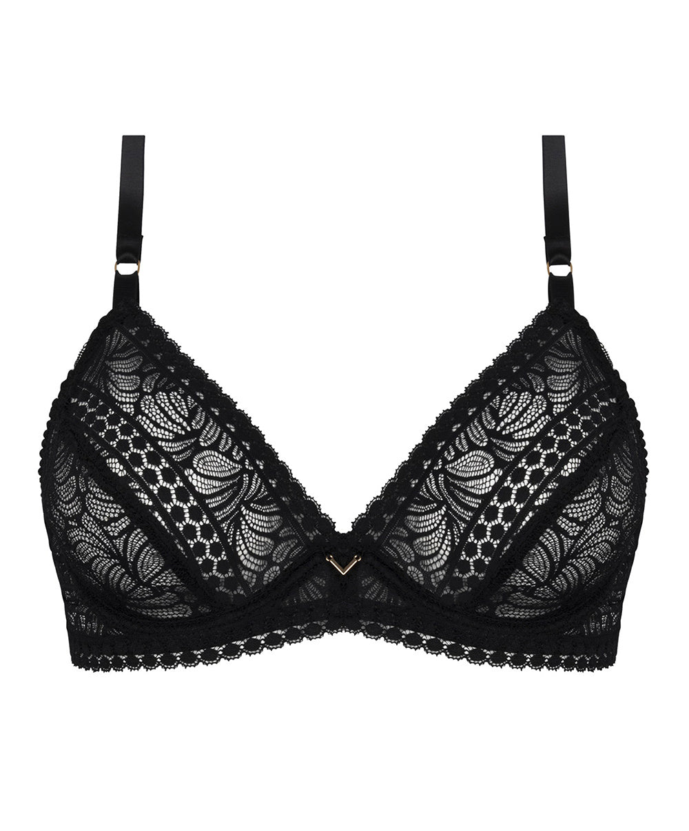 Soutien-gorge triangle armature Antigel de Lise Charmel Atelier Séduction noir ECH6357-NO 100