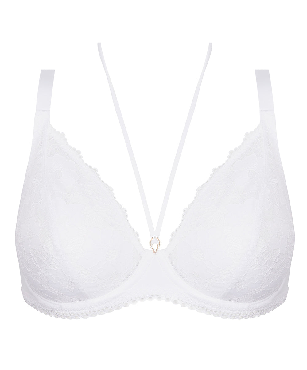 Soutien-gorge triangle armature grande taille Antigel de Lise Charmel Crush d'Été blanc FCJ6720-BL