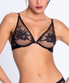 Soutien-gorge triangle armatures Lise Charmel Adorable en Sexy noir ACH6985-NO