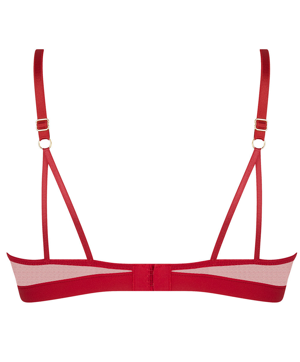 Soutien-gorge triangle armatures Lise Charmel Adorable en Sexy rouge effusion ACH6985-RE
