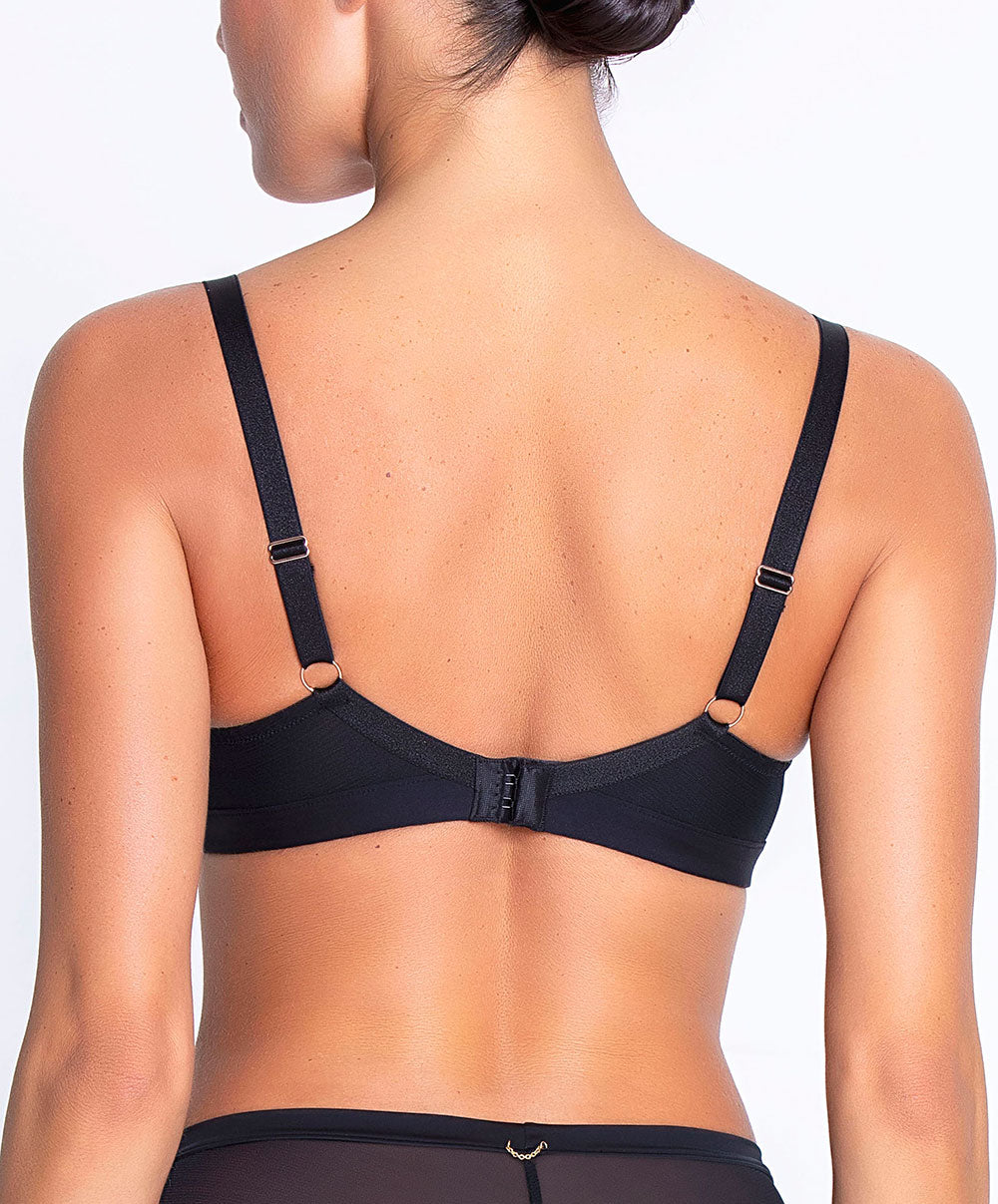 Soutien-gorge triangle armatures couvrant Lise Charmel Adorable en Sexy noir BCH6785-NO