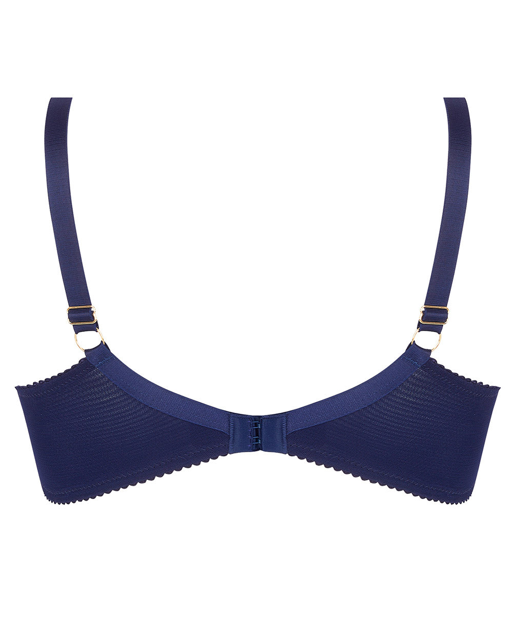Soutien-gorge triangle armatures couvrant Lise Charmel Déesse Désirs mauve BCH6777-MD