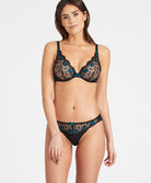 Soutien-gorge triangle Fièvre andalouse Lapis lazuli Aubade QC12-LPLA