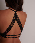 Soutien-gorge triangle sans armatures Cœur à corps Noir Aubade 1B10B-NOIR
