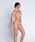 Soutien-gorge triangle sexy "Glamour" Lise Charmel Jardins de Lumière bouquet multicolore ACH7449-BL