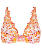 Soutien-gorge triangle sexy "Glamour" Lise Charmel Jardins de Lumière bouquet multicolore ACH7449-BL