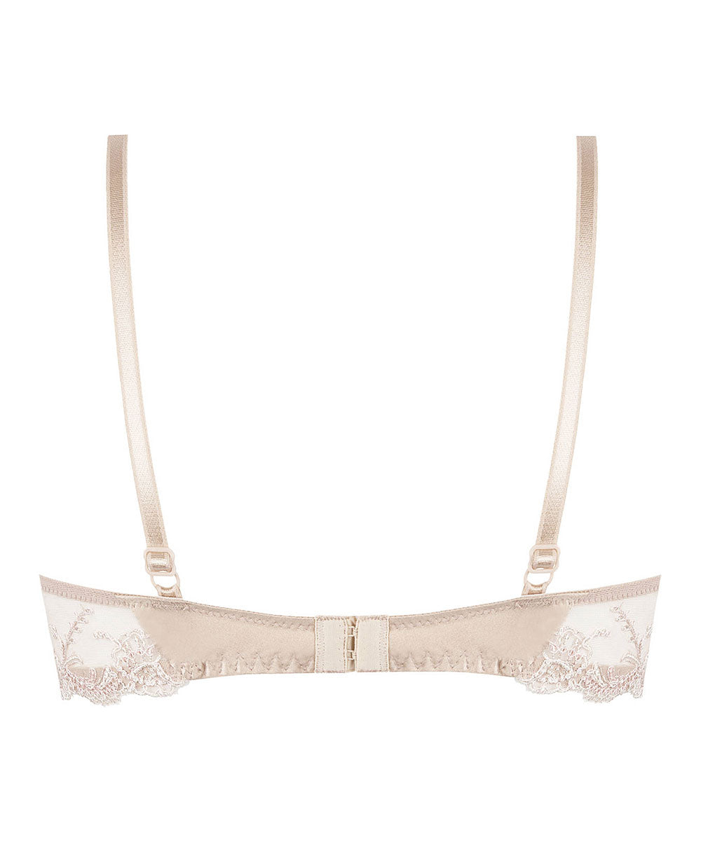 Soutien-gorge triangle sexy en soie Lise Charmel Splendeur soie aurore ACC7480-SR 100