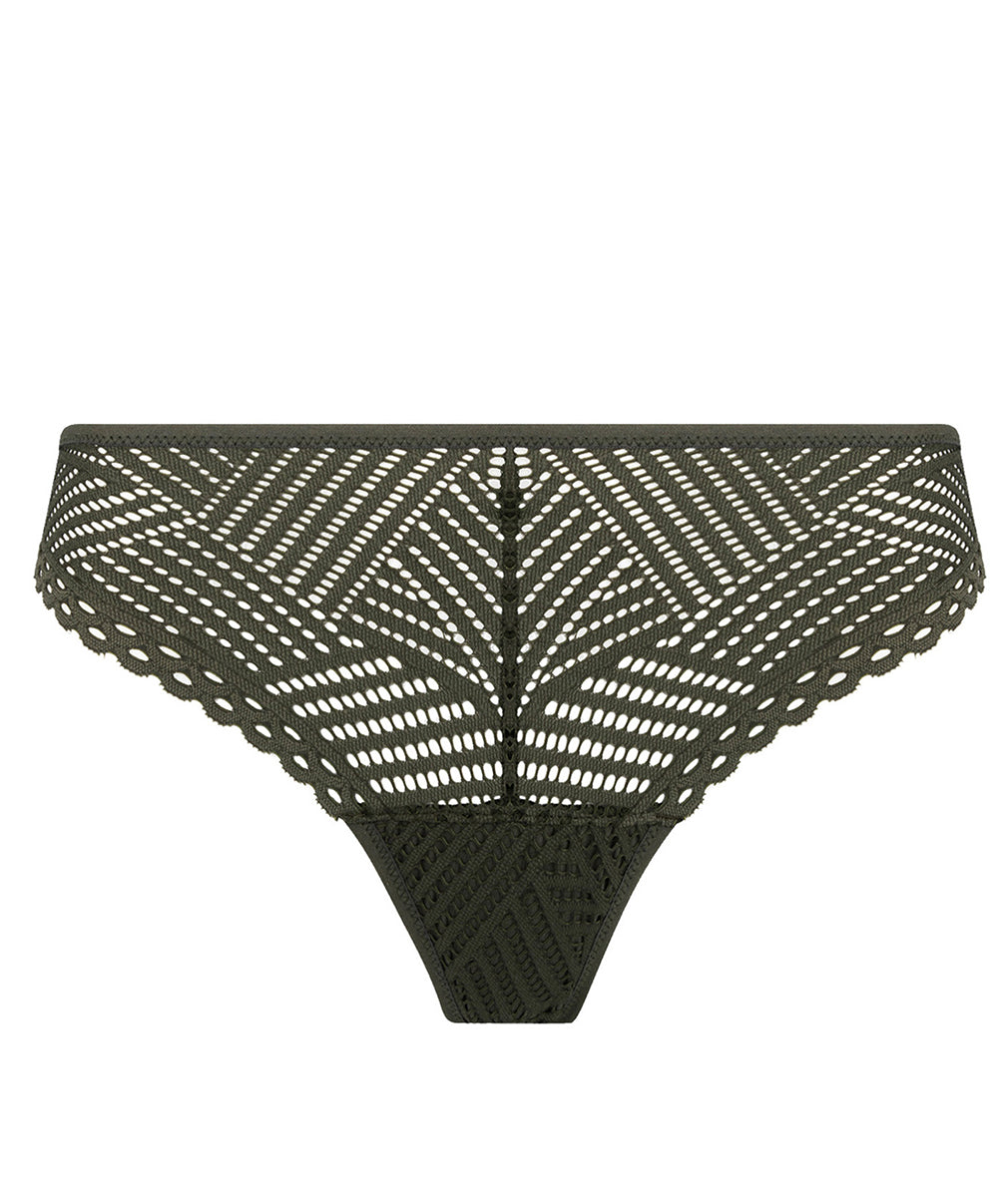 String Antigel de Lise Charmel Tressage Graphic éclat aventure kaki ECC0037-EA