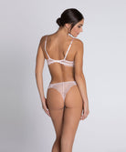 String Lise Charmel Sublime en Dentelle rose poudre ACH0013-OS