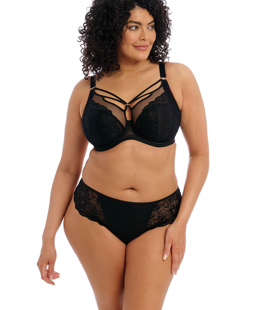 String grande taille Elomi Brianna Black EL8087-BLK