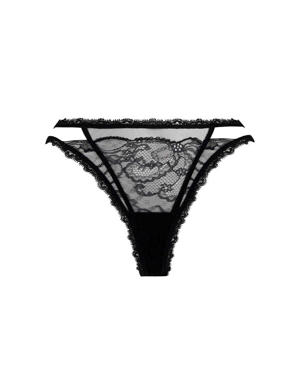 String sexy Lise Charmel Féérie Couture noir ACH0574-NO