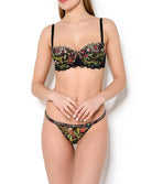 String sexy Lise Charmel Fleurs de Jungle multicolore 
