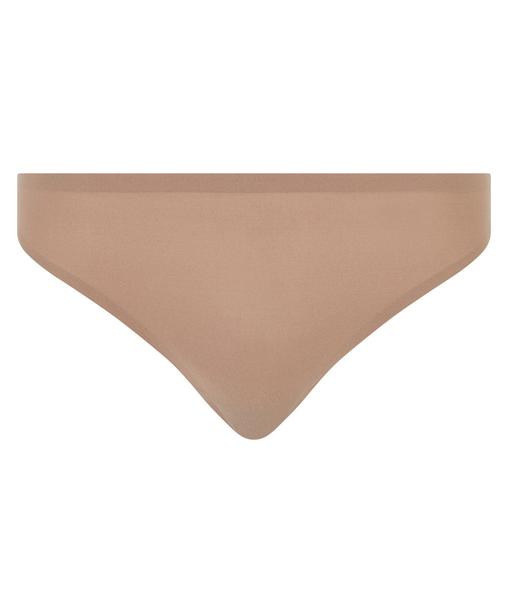 String taille basse Chantelle Soft Stretch café latte C26490-02T