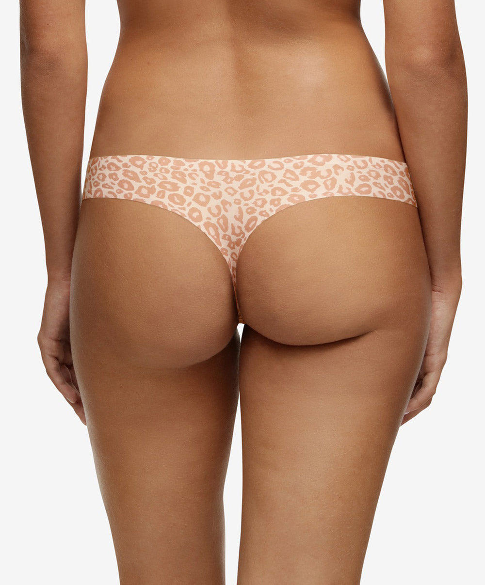 String léopard Chantelle Soft Stretch leo neutral C11D90-0QR