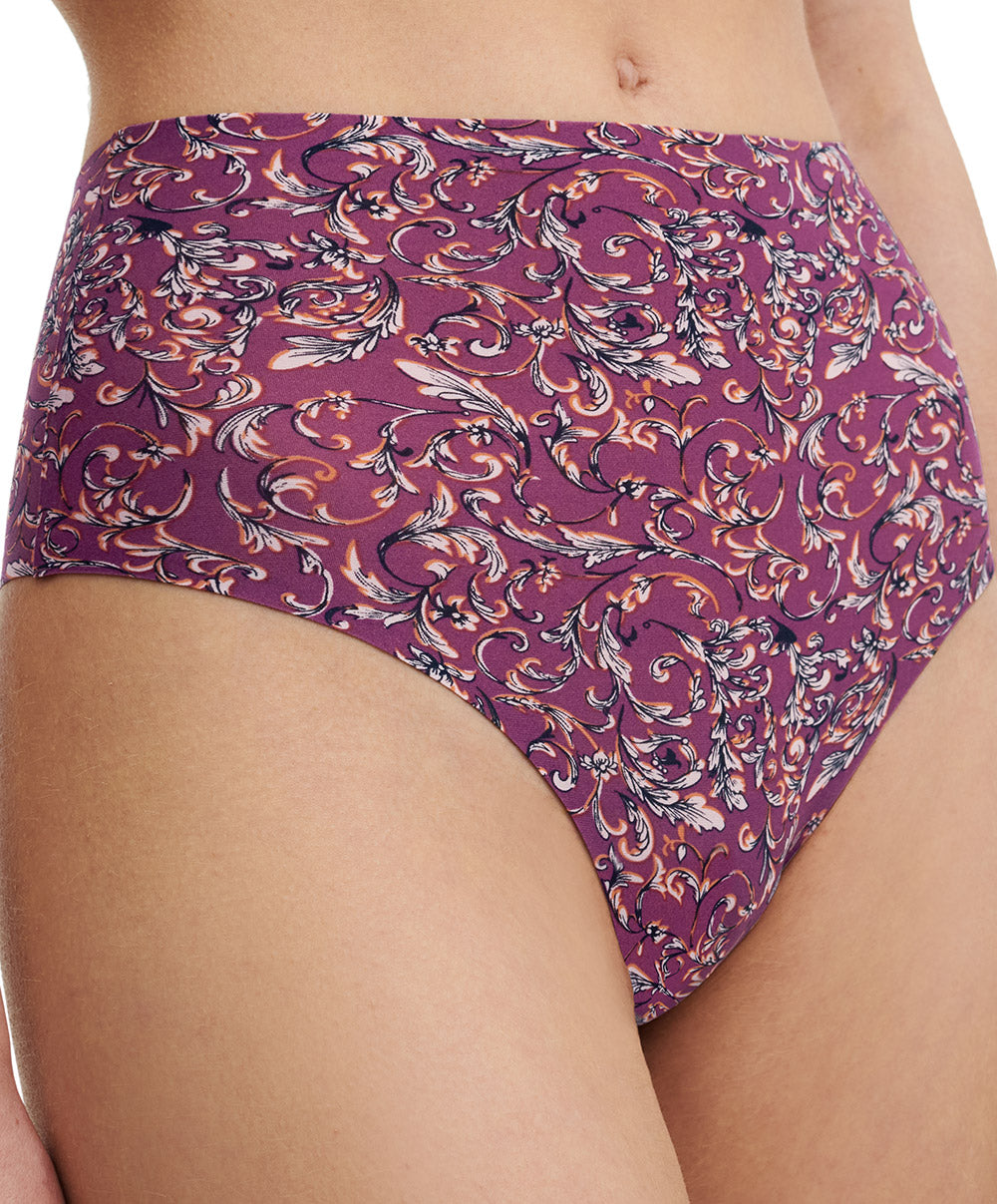 String taille haute Chantelle Soft Stretch baroque print C11DA0-0S7