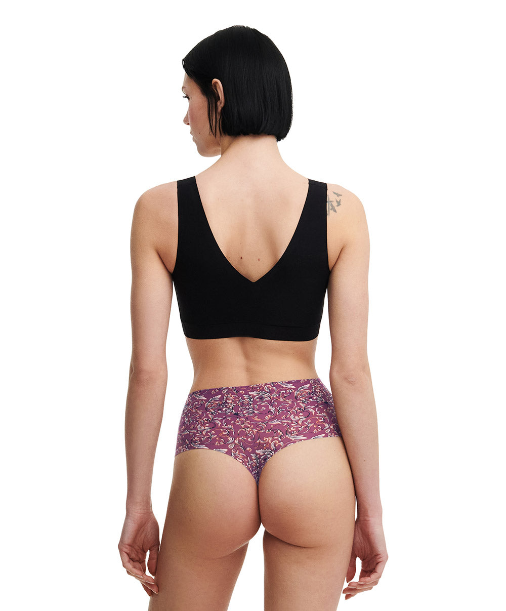 String taille haute Chantelle Soft Stretch baroque print C11DA0-0S7