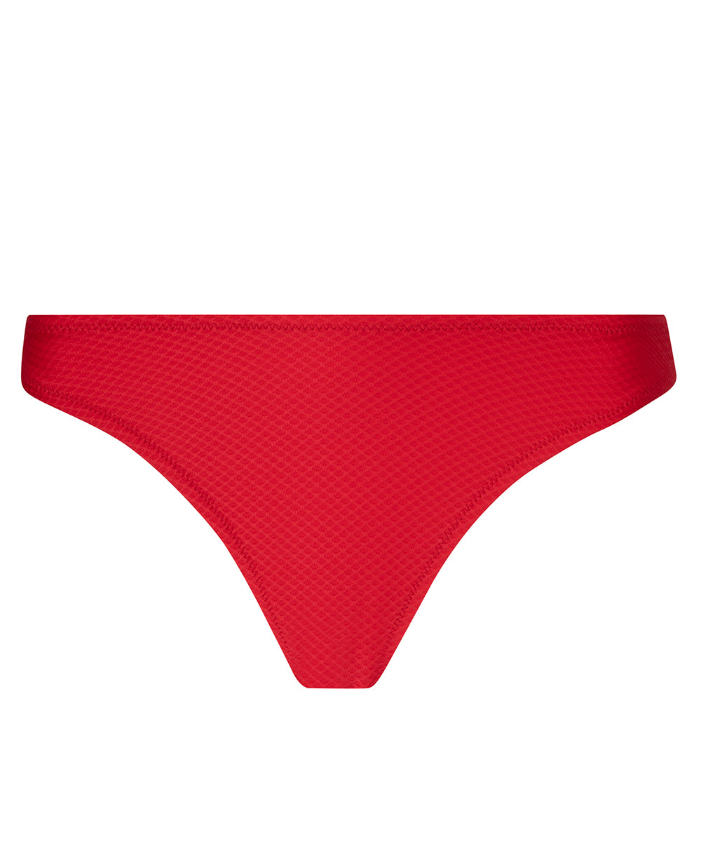 Tanga de bain taille haute La Vogueuse corail vogue Antigel Bain EBB1707-CV 1