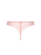 Tanga en soie Lise Charmel Splendeur soie rose vintage ACC0080-SU