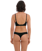 Tanga invisible Wacoal Accord noir WE600470-BLK