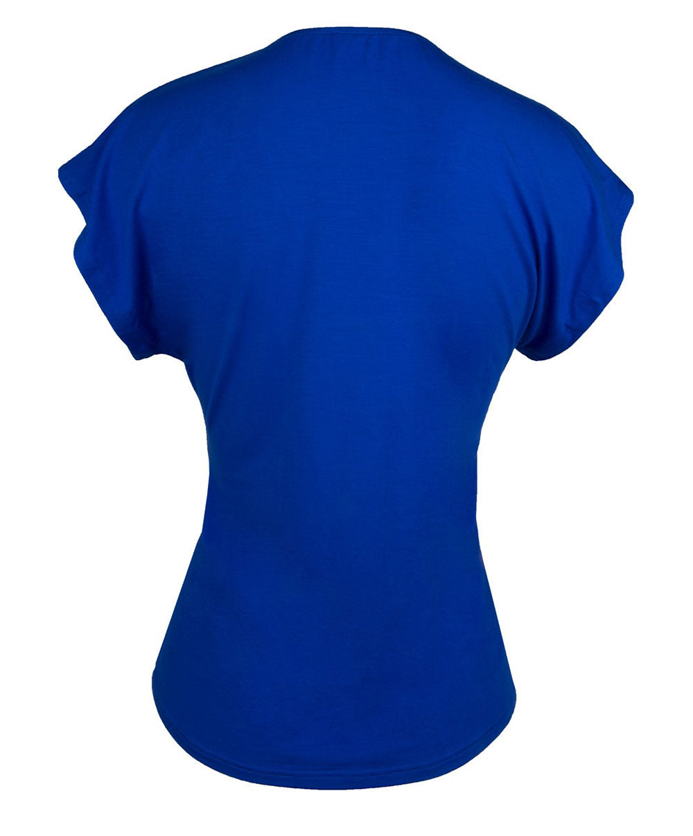 Top de plage La Chiquissima bleu electric Antigel Bain ESB4014-ME