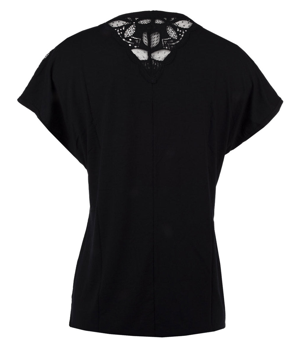 Top manches courtes Antigel de Lise Charmel Stricto Sensuelle noir ELH4317-NO 10