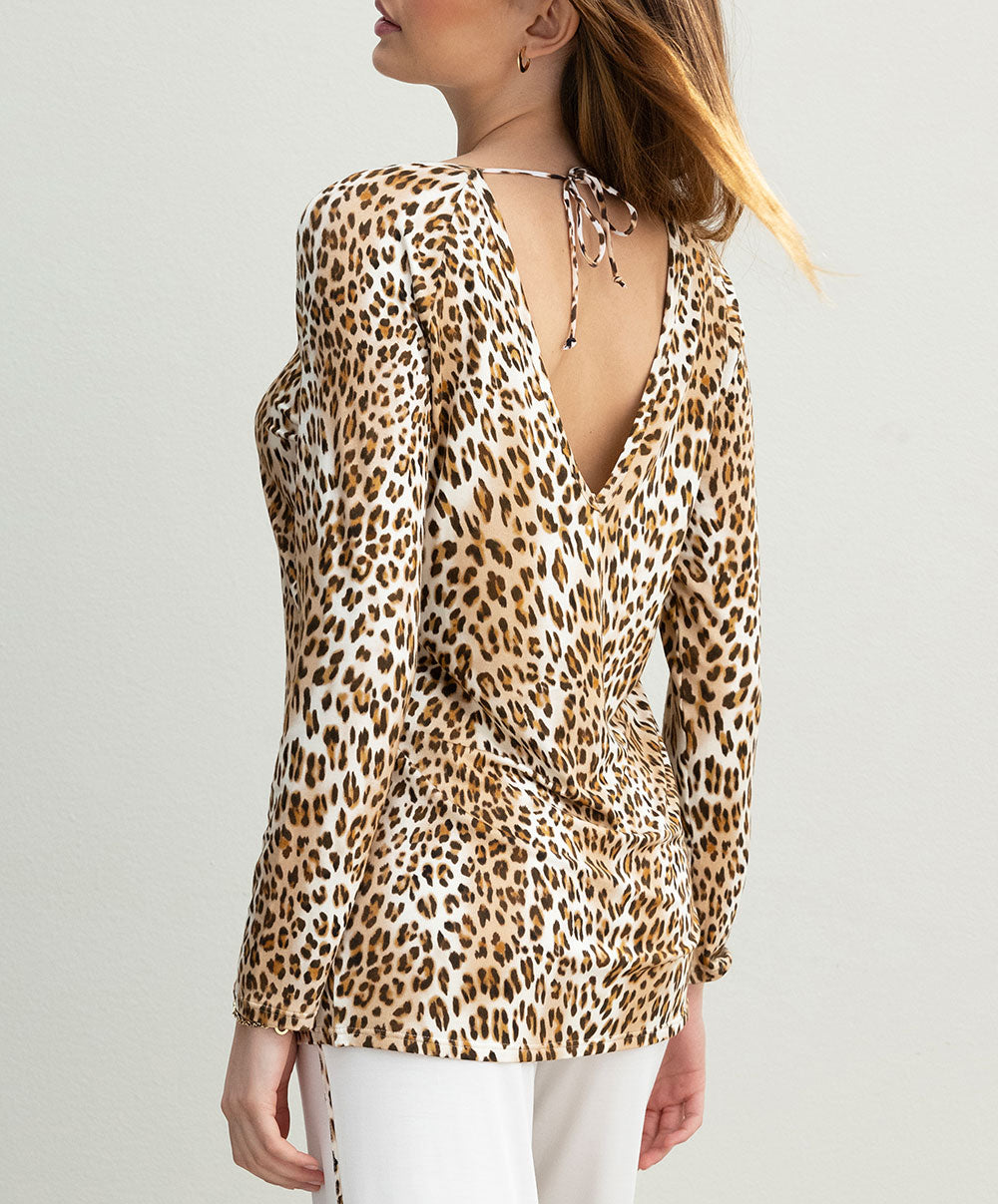 Tunique manches longues Antigel de Lise Charmel Panthère Sensuelle ELJ4818-SS