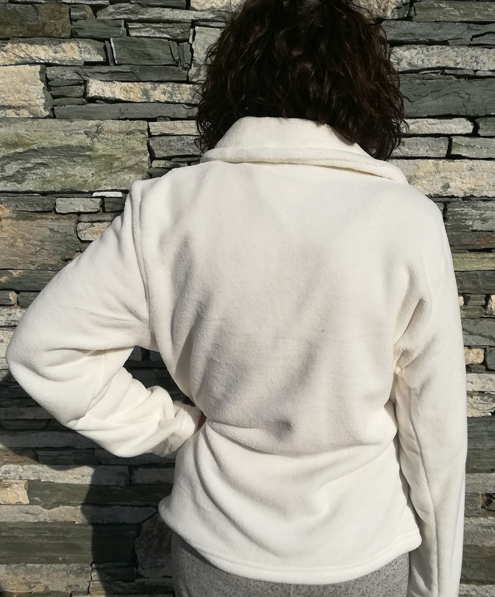 Veste d Interieur Nuage 20 lingerie de nuit Canat ecru