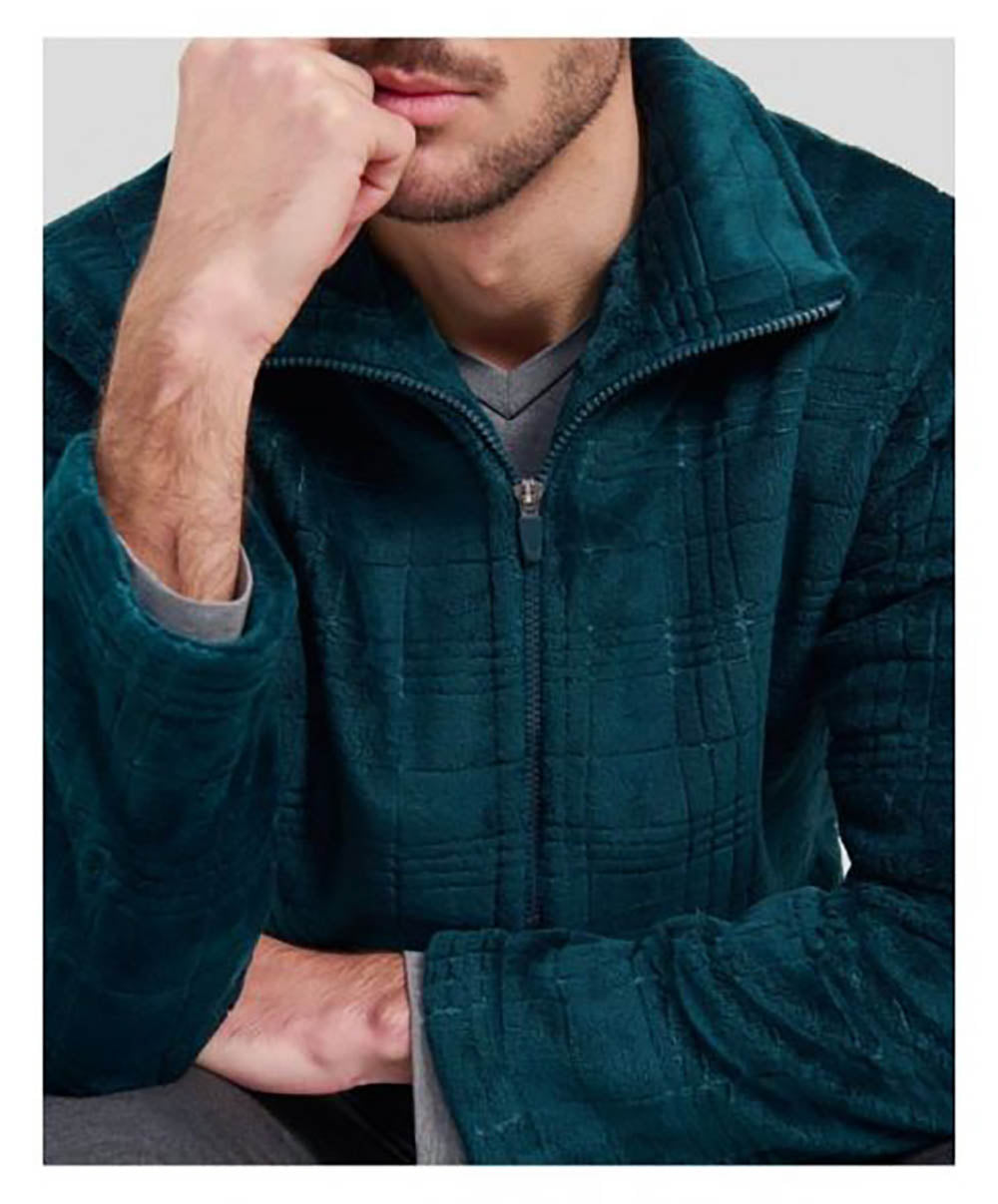 Veste d'intérieur épaisse courte homme coupe courte Lohe Y245424-00