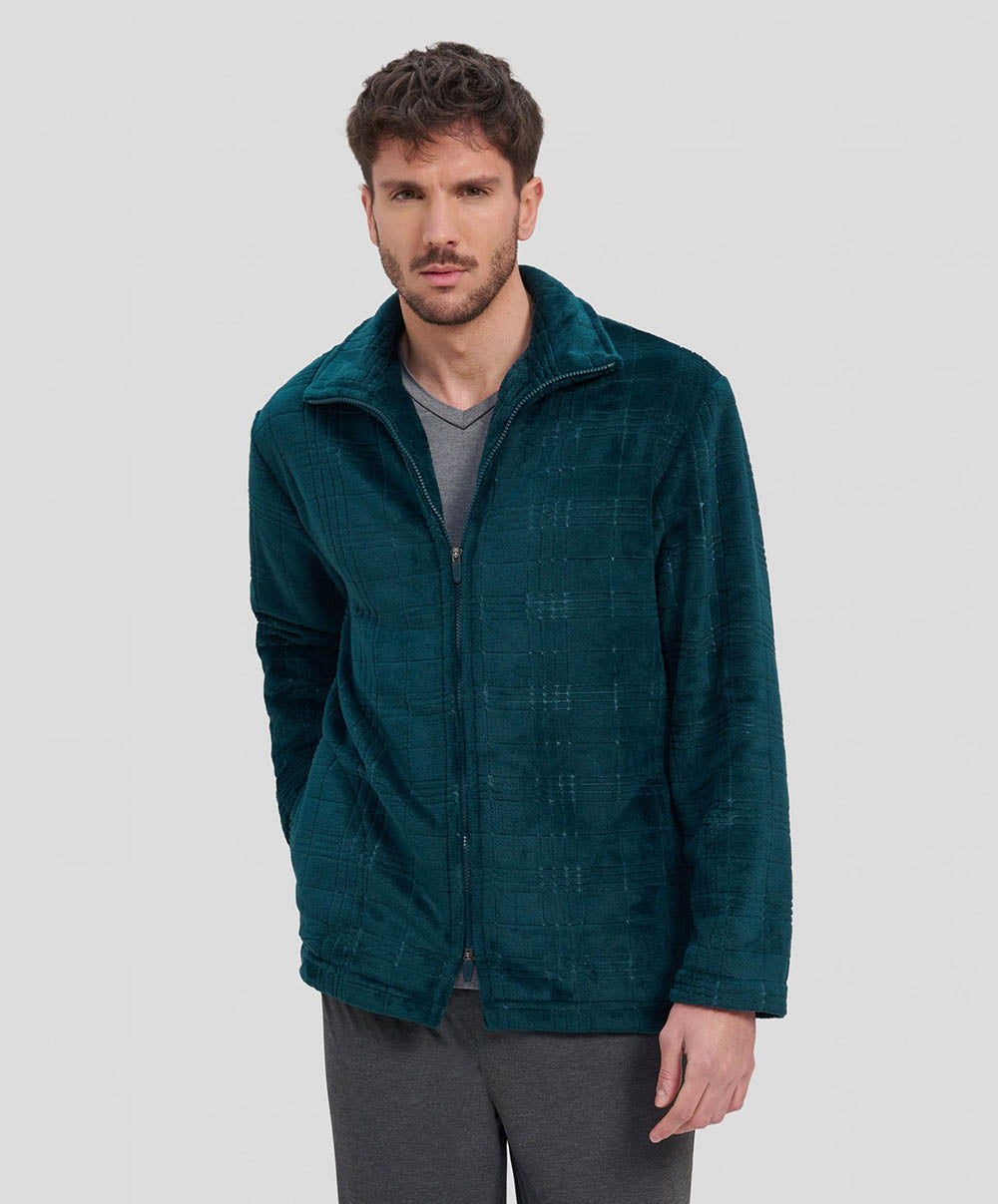 Veste d'intérieur épaisse courte homme coupe courte Lohe Y245424-00