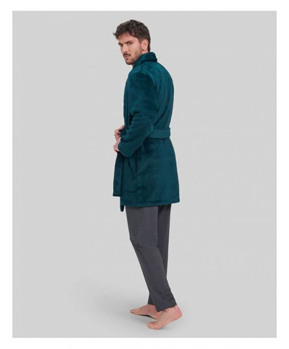 Peignoir épais pour homme élégant Lohe Y245425-00