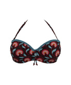 Maillot de bain bandeau coque La Muse Bohème prune Antigel Bain EBB7136-PB