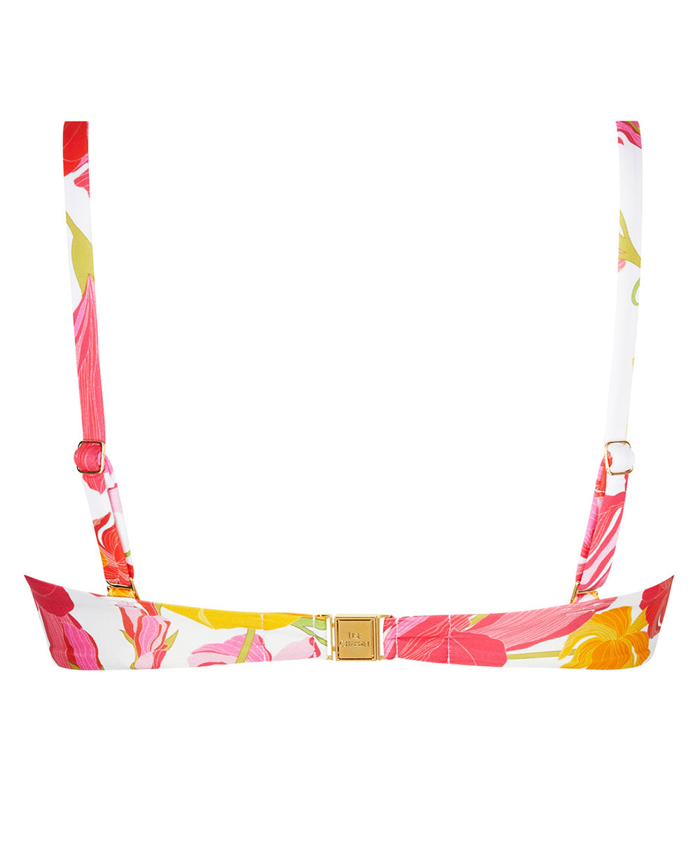 【LISE CHARMEL】新作水着★ENVOLEE FLORALE★ワイヤー入り Lise Charmel Envolee Florale Plunge Bikini Top