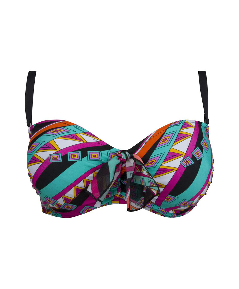 Soutien-gorge de bain souple bandeau  La Psychédélia fantasmagorie Antigel Bain FBB7424-FA 10