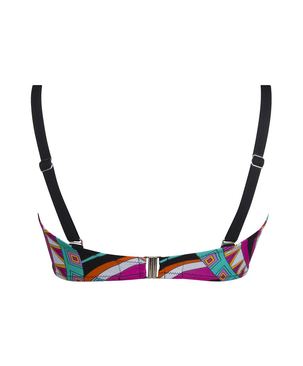 Soutien-gorge de bain souple bandeau  La Psychédélia fantasmagorie Antigel Bain FBB7424-FA 10