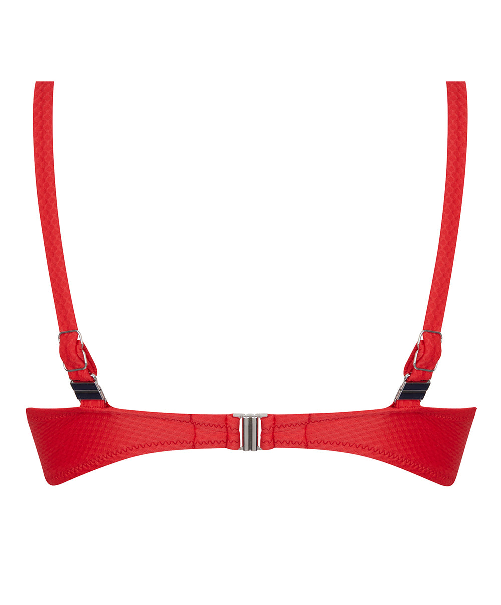 Maillot de bain triangle armatures La Vogueuse corail vogue Antigel Bain FBB3207-CV 2